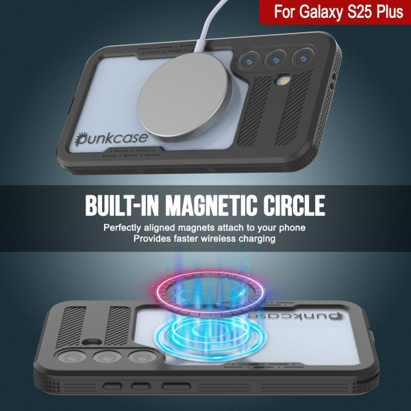 PunkCase Samsung Galaxy S25 Plus Alpine 2.0 Klf-Black