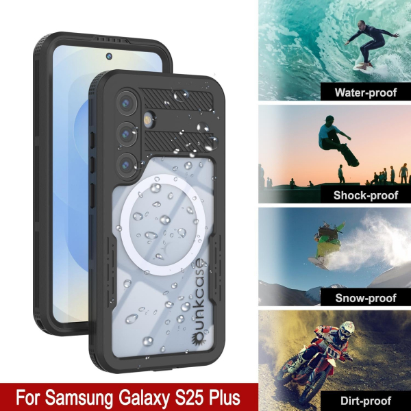 PunkCase Samsung Galaxy S25 Plus Alpine 2.0 Klf-Black