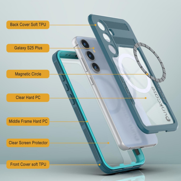 PunkCase Samsung Galaxy S25 Plus Alpine 2.0 Klf-Blue