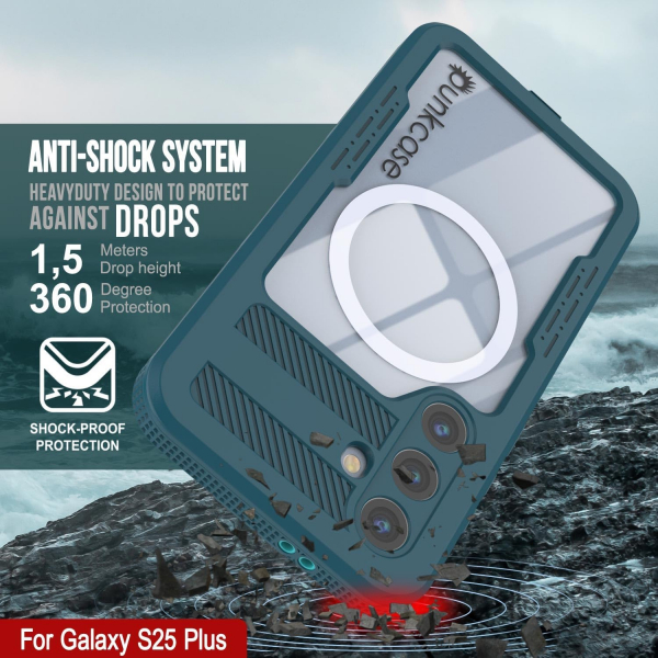 PunkCase Samsung Galaxy S25 Plus Alpine 2.0 Klf-Blue