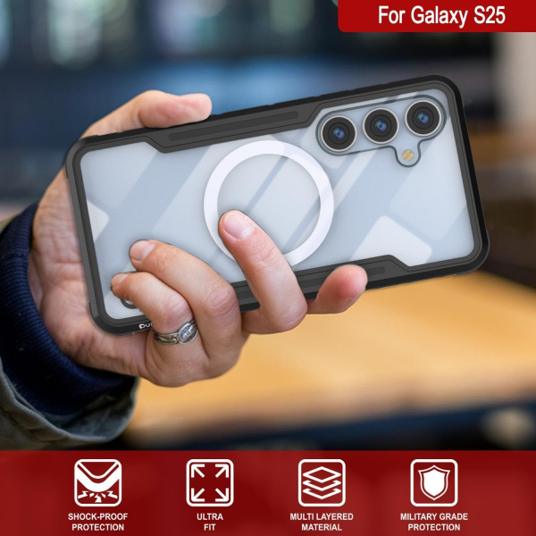 PunkCase Samsung Galaxy S25 Armor Stealth Klf-Grey