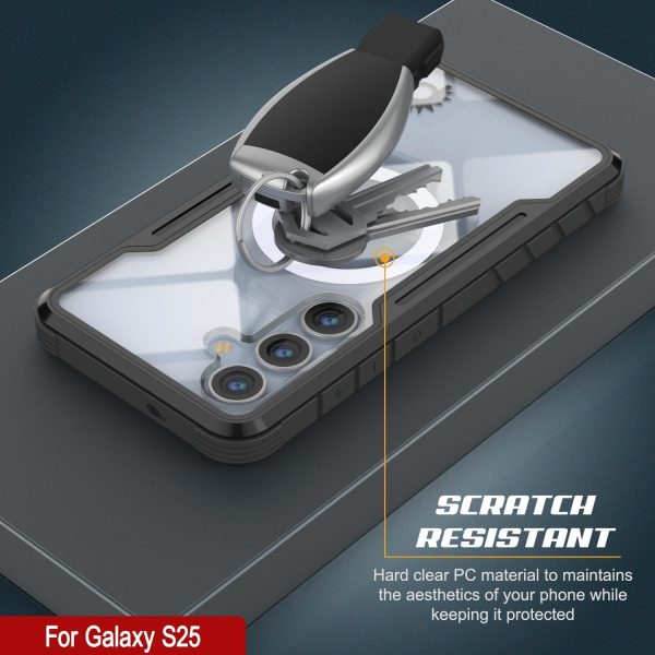 PunkCase Samsung Galaxy S25 Armor Stealth Klf-Rose Gold