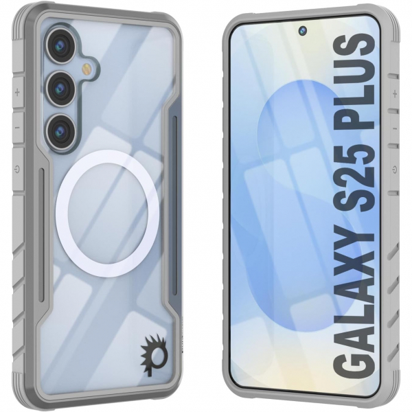 PunkCase Samsung Galaxy S25 Plus Armor Stealth Klf-Grey