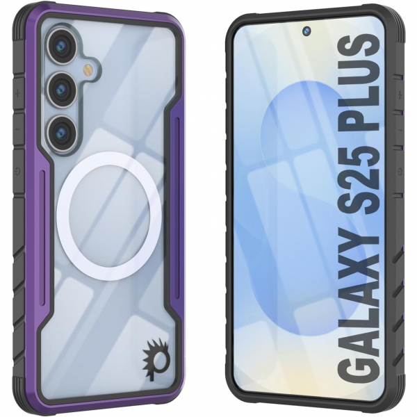 PunkCase Samsung Galaxy S25 Plus Armor Stealth Klf-Purple