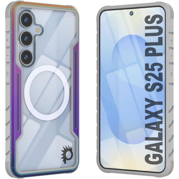 PunkCase Samsung Galaxy S25 Plus Armor Stealth Klf-Rainbow