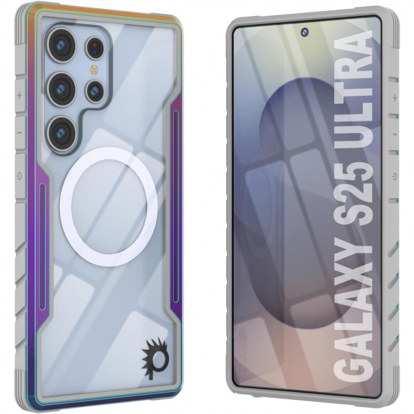 PunkCase Samsung Galaxy S25 Ultra Armor Stealth Klf-Rainbow