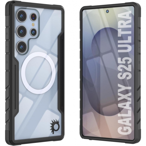 PunkCase Samsung Galaxy S25 Ultra Armor Stealth Klf-Black