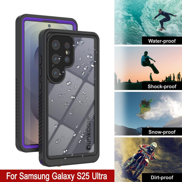 PunkCase Samsung Galaxy S25 Ultra Extreme Klf-Purple
