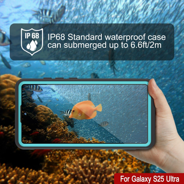 PunkCase Samsung Galaxy S25 Ultra Kickstud 2.0 Klf-Teal