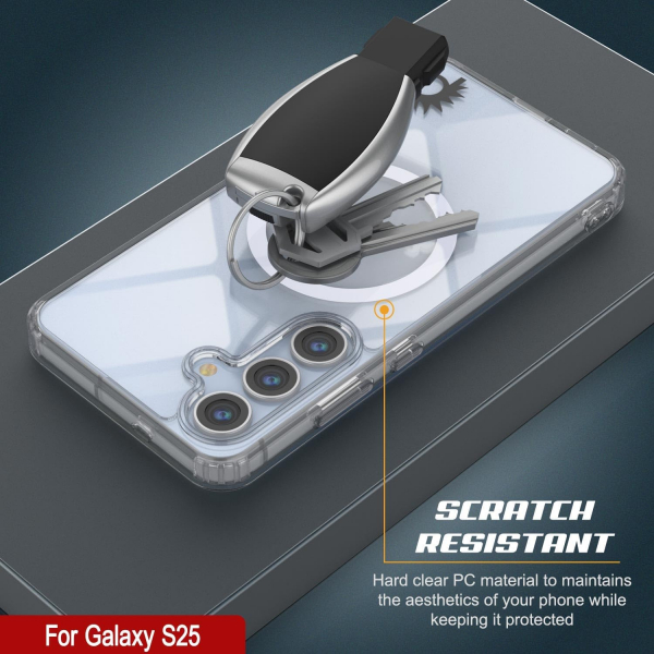 PunkCase Samsung Galaxy S25 ClearMag Klf