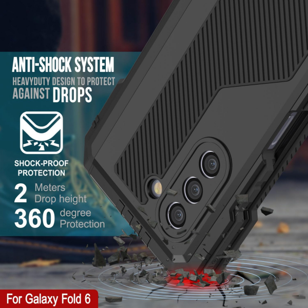 Punkcase Samsung Galaxy Z Fold6 Metallic 2.0 Klf