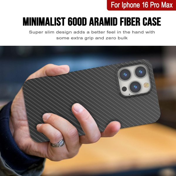 Punkcase Apple iPhone 16 Pro Max AramidShield Klf 