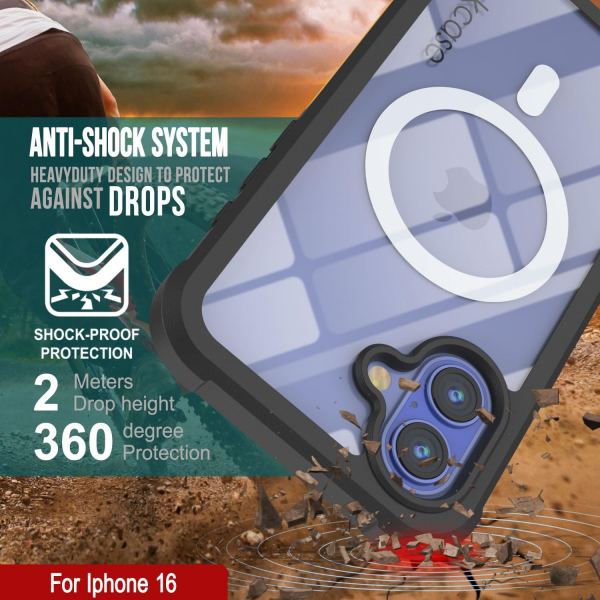 Punkcase Apple iPhone 16 Spartan 3.0 Klf 