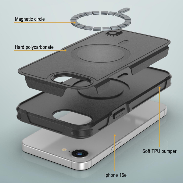 Punkcase Apple iPhone 16e Spartan 2.0 Klf 