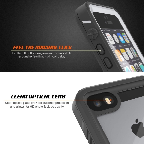 Punkcase Apple iPhone 5S Su Geirmez Klf