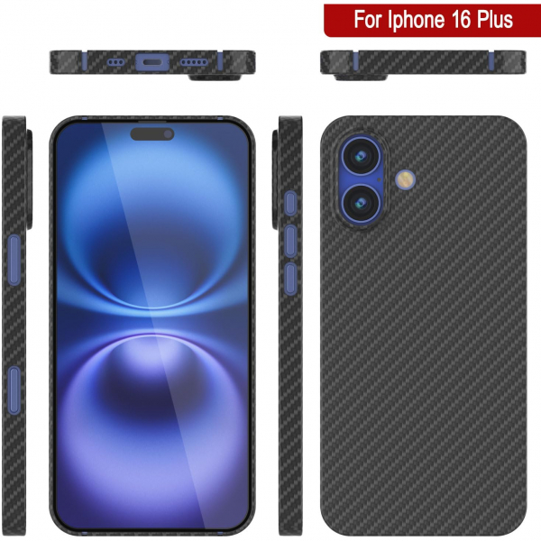 Punkcase Apple iPhone 16 Plus AramidShield Klf 