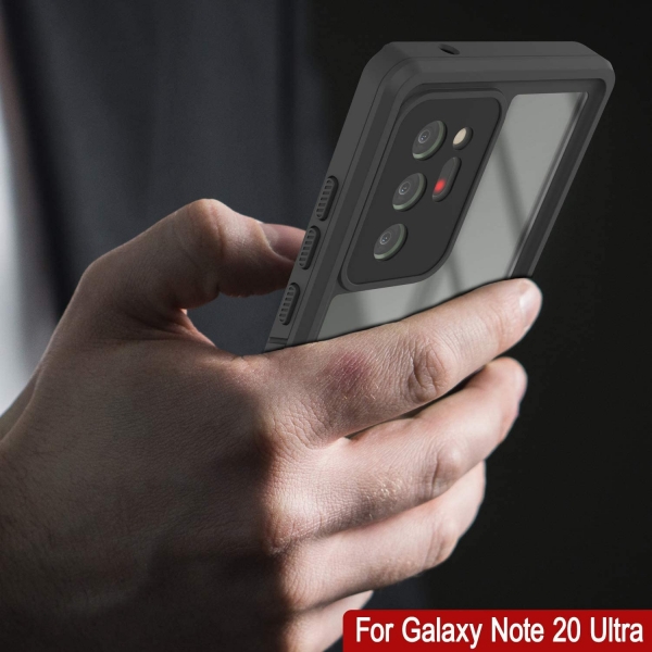 Punkcase Extreme Serisi Galaxy Note 20 Ultra Su Geirmez Klf -Red