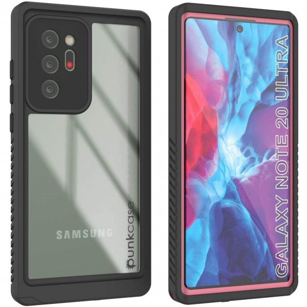 Punkcase Extreme Serisi Galaxy Note 20 Ultra Su Geirmez Klf -Pink