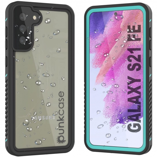 Punkcase Extreme Serisi Galaxy S21 FE Su Geirmez Klf -Teal