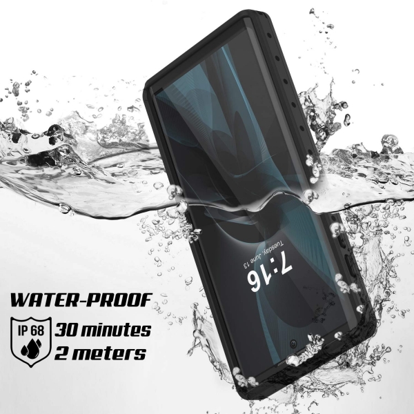 Punkcase Galaxy Note 10 StudStar Serisi Su Geirmez Klf (MIL-STD-810G)
