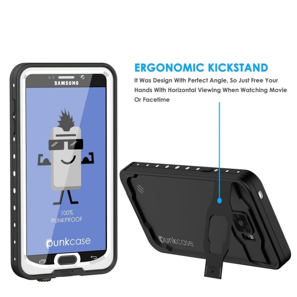 Punkcase Galaxy Note 5 Su Geirmez Klf (MIL-STD-810G)-White