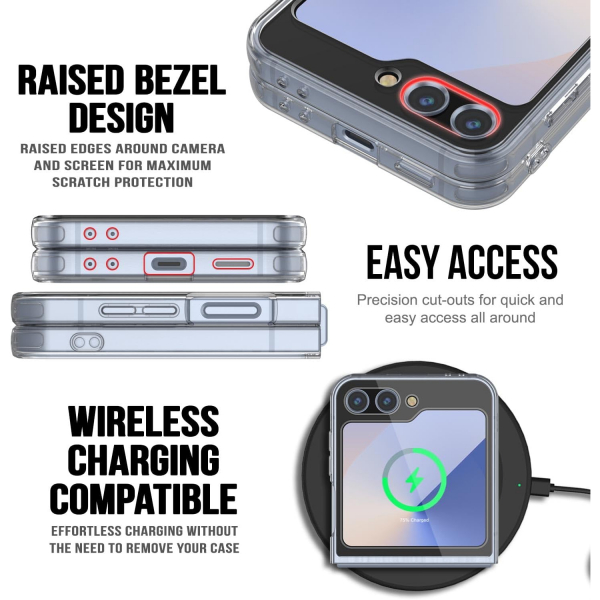 Punkcase Samsung Galaxy Z Flip6 Acrylic Klf