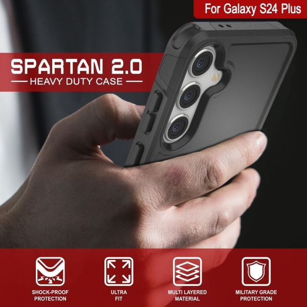 Punkcase Spartan Galaxy S24 Plus Manyetik Klf