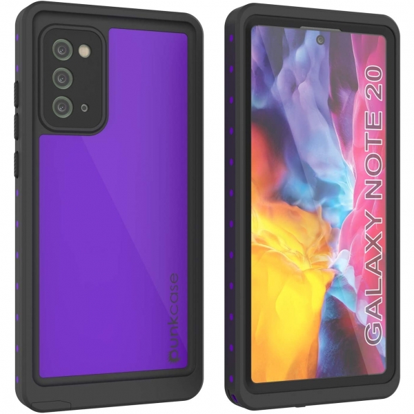 Punkcase StudStar Serisi Galaxy Note 20 Su Geirmez Klf -Purple