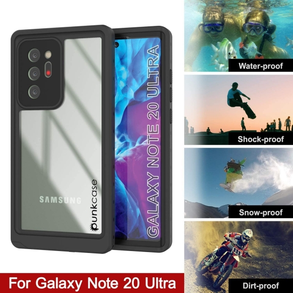 Punkcase StudStar Serisi Galaxy Note 20 Ultra Su Geirmez Klf -Clear