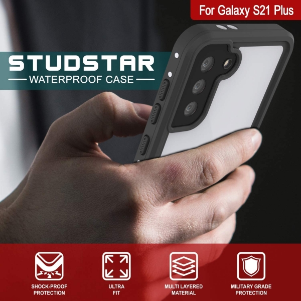 Punkcase StudStar Serisi Galaxy S21 Plus Su Geirmez Klf -Teal