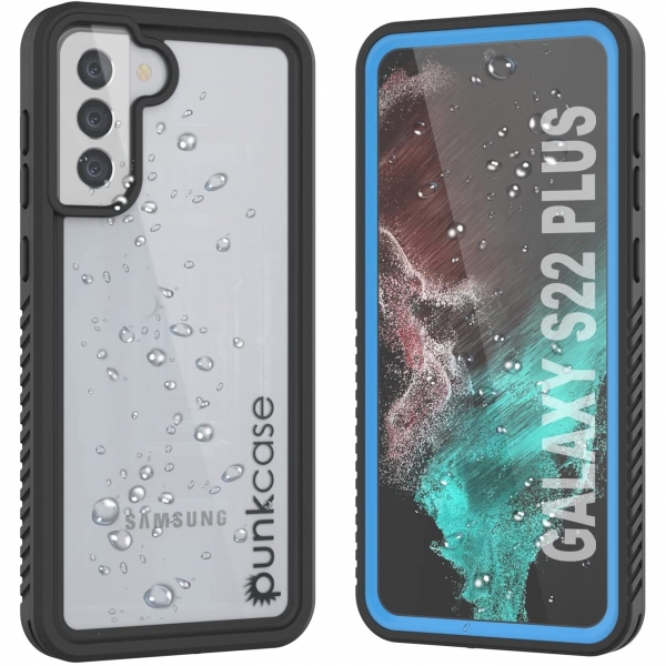 Punkcase Ultimato Serisi Galaxy S22 Plus Su Geirmez Klf-Light Blue