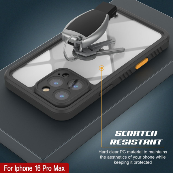 Punkcase iPhone 16 ProMax Su Geirmez ExtremeMag Klf 