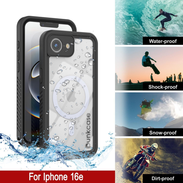 Punkcase iPhone 16e Su Geirmez Extreme Mag Klf 