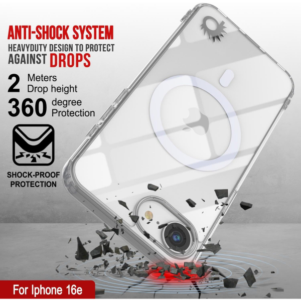 Punkcase iPhone 16e ClearMag Klf 