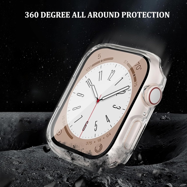 QCKANLJ Apple Watch 9 45mm Bumper Klf-Starlight 