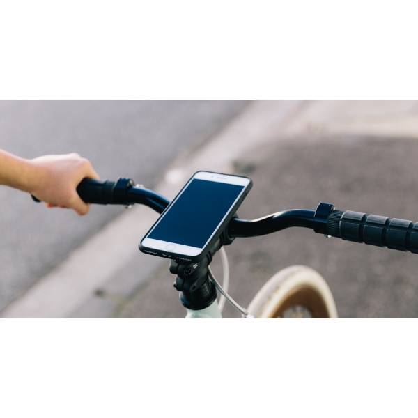 QUAD LOCK Apple iPhone 7 Plus Bisiklet Seti (Klf, Bisiklet in Tutucu ve Kapak)