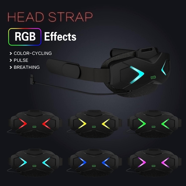 QWOS Oculus Quest 2 Uyumlu RGB VR Gzlk
