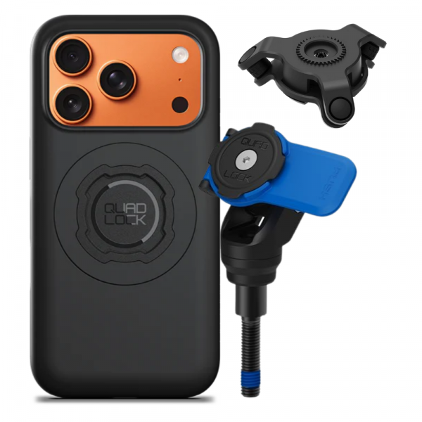 Quad Lock iPhone 17 Pro Gidon Kelepesi Montaj Seti 