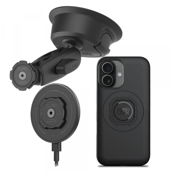 Quad Lock iPhone 17 MAG Ara i Vakumlu Montaj Seti 