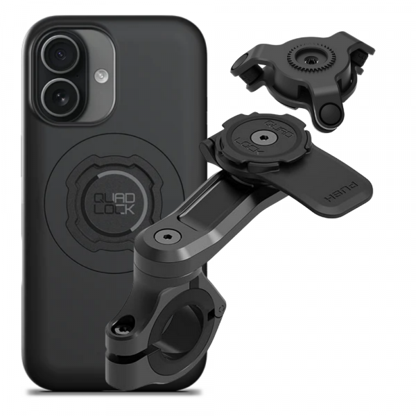 Quad Lock iPhone 17 Titreimli MAG PRO Gidon Set