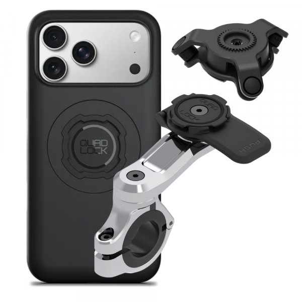 Quad Lock iPhone 17 Pro Max MAG PRO Chrome Gidon Set