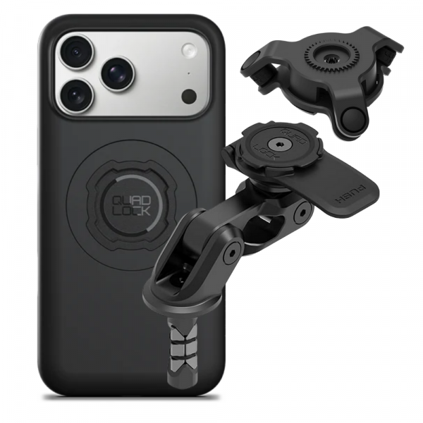 Quad Lock iPhone 17 ProMax Titreimli MAG atal Sap Set