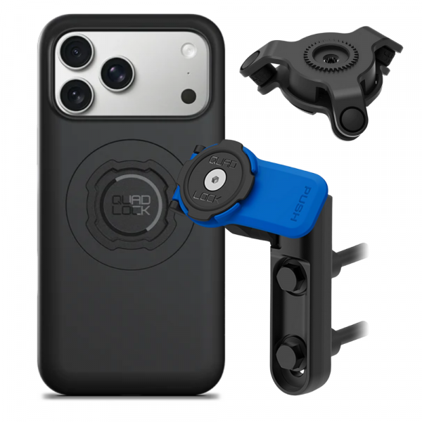 Quad Lock iPhone 17 Pro Max Titreimli MAG Fren Montaj