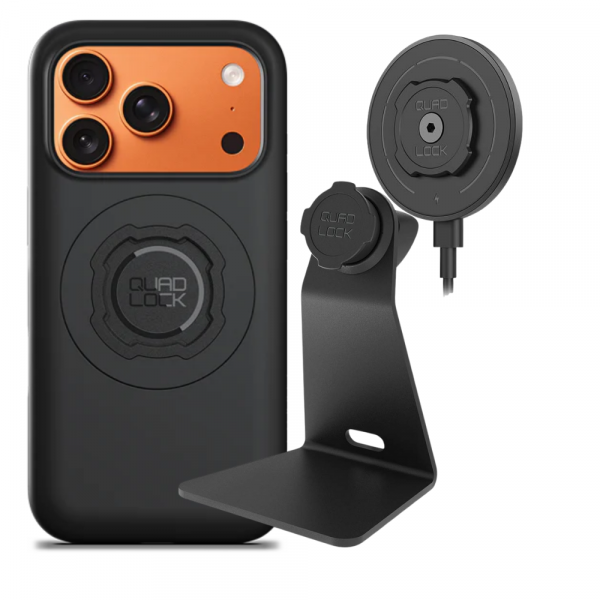 Quad Lock iPhone 17 arj Aleti Ve Masa Stand Seti