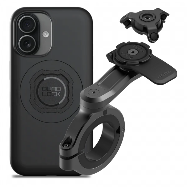 Quad Lock iPhone 17 Titreimli MAG PRO Large Gidon Set