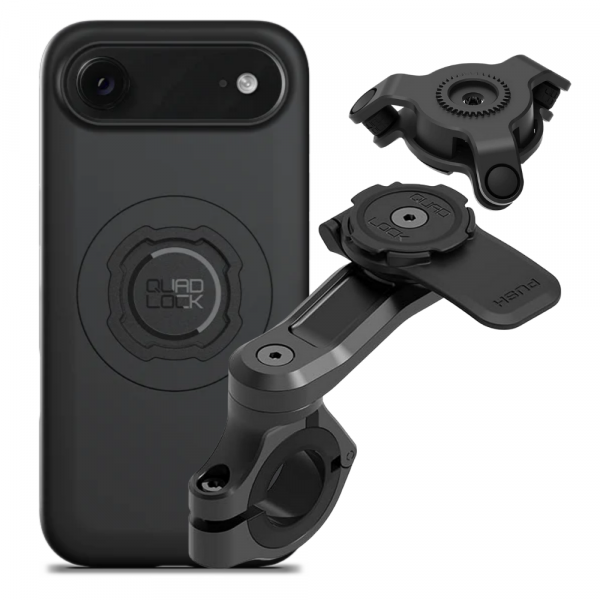 Quad Lock iPhone Air Titreimli MAG PRO Gidon Set