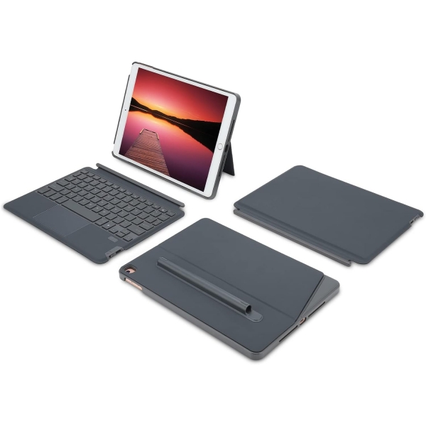 Qulose iPad 9/8/7.Nesil Uyumlu Klavyeli Klf 