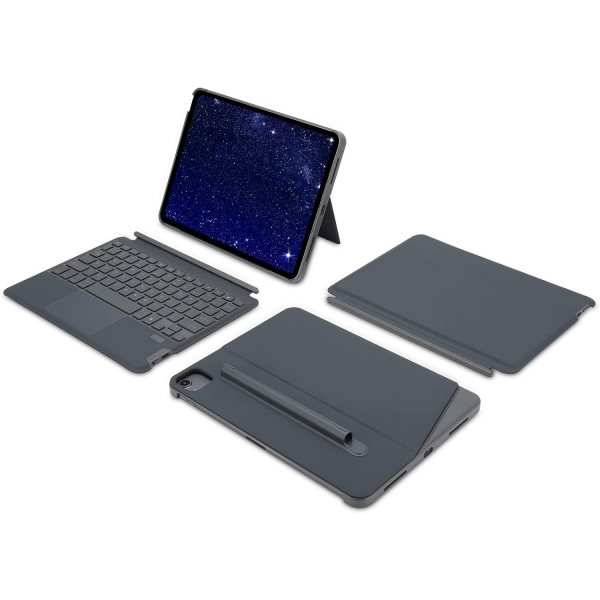 Qulose iPad 9/8/7.Nesil Uyumlu Klavyeli Klf 