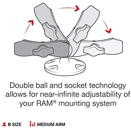 Ram Mounts X-Grip Dz Yzey in Telefon Tutucu Seti RAP-B-138-UN7U