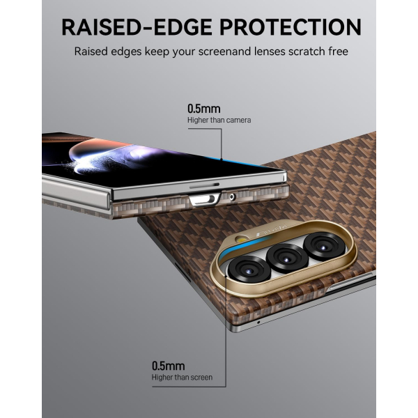 RAPTIC Galaxy Z Fold 7 Aramid Fiber Klf-Humble
